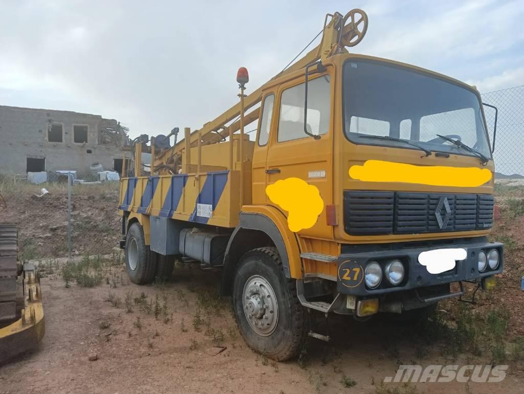 Renault DG 290 地下礦用卡車和吊車