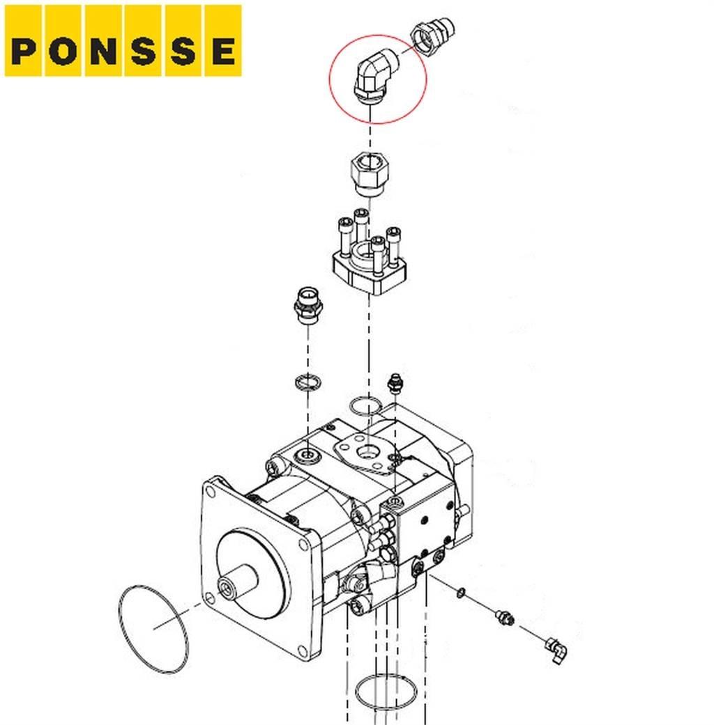 Ponsse 0055159 油壓