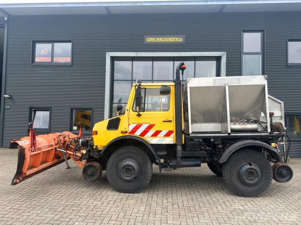 Unimog U1400 Rail 砂鹽撒布機