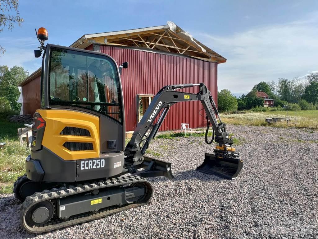 Volvo ECR 25 D 小型挖土機/掘鑿機<7t(小型挖掘機)