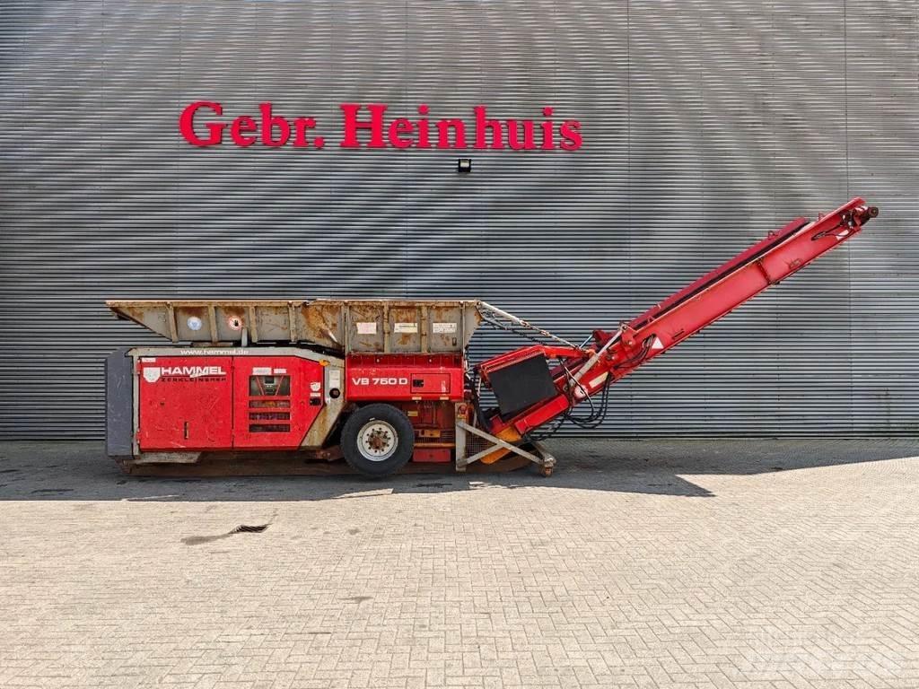 Hammel VB 750 D 廢棄物撕碎機