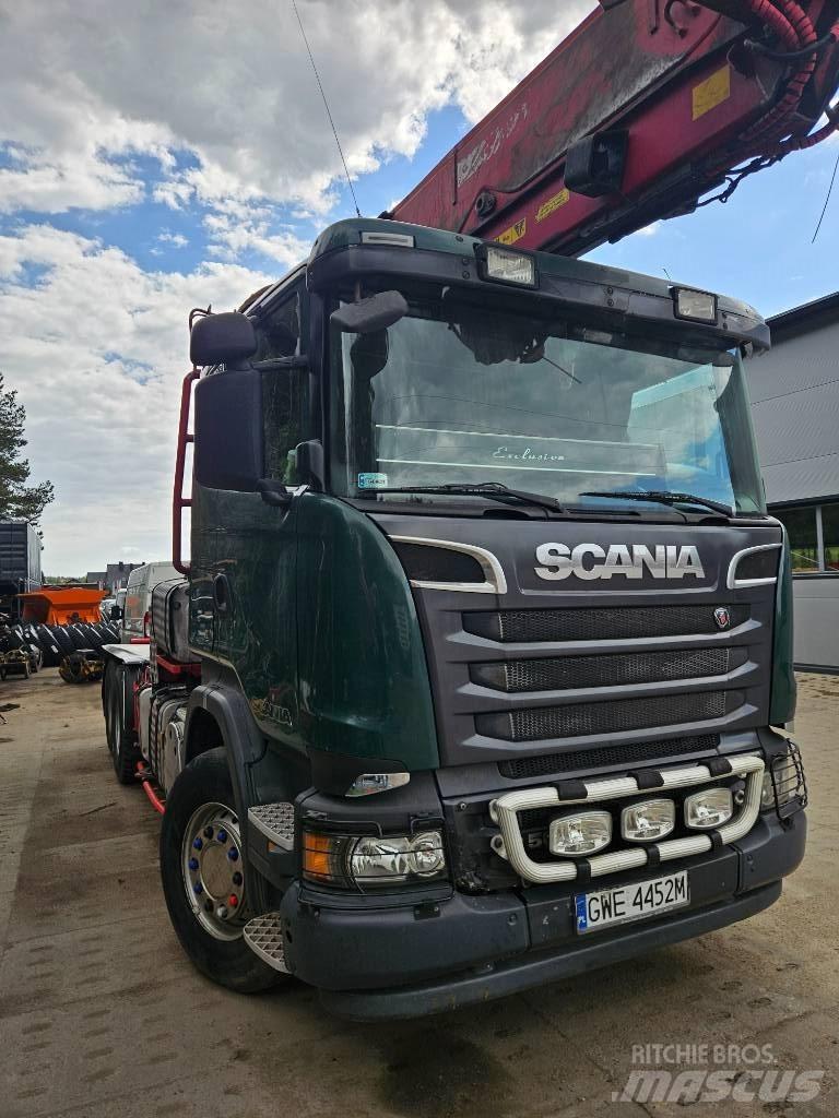 Scania R 560 木材貨車