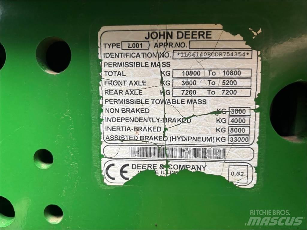 John Deere 6140R 曳引機