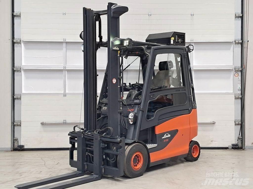 Linde E25HL-01/600 電動堆高機