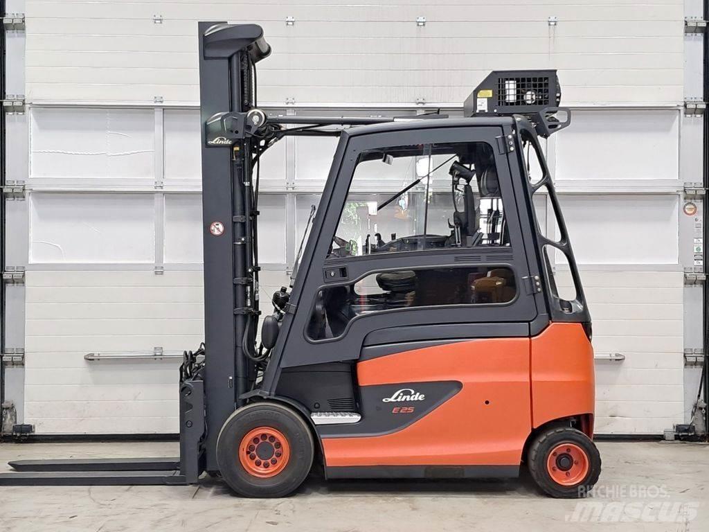 Linde E25HL-01/600 電動堆高機