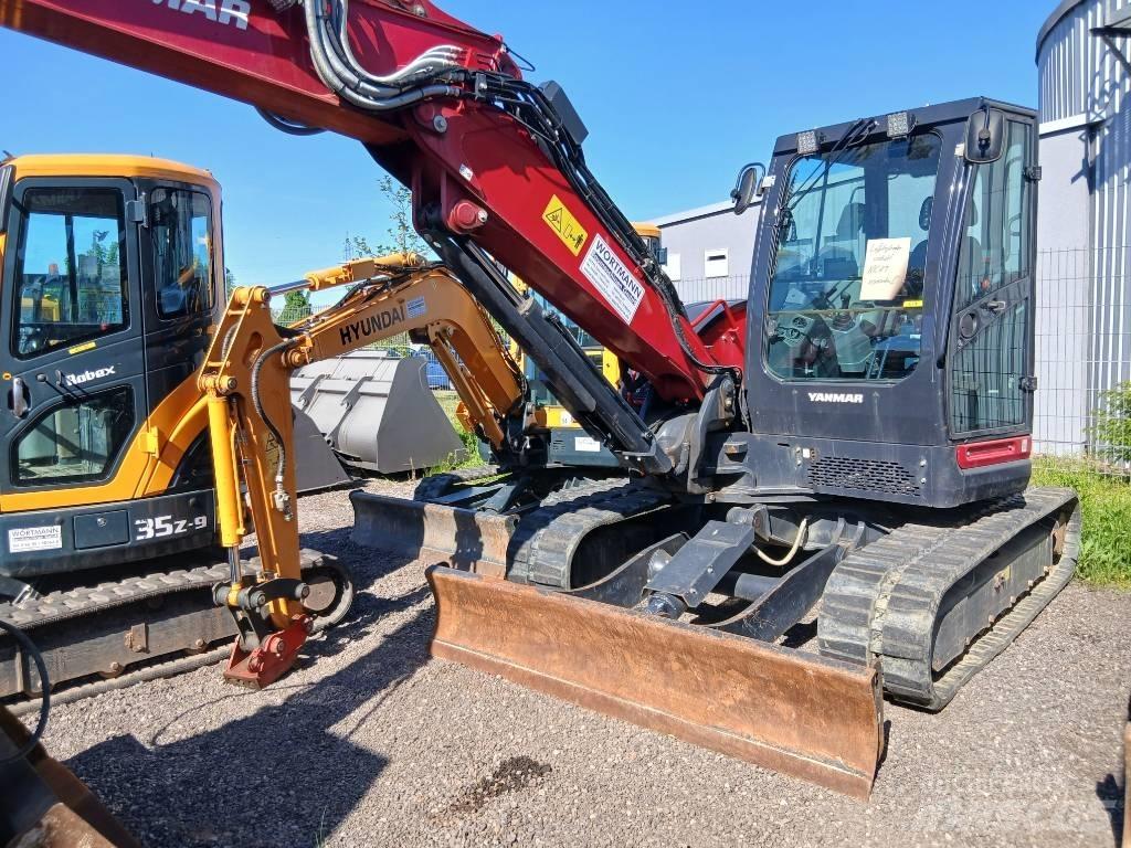 Yanmar Vio 80-1A 中型挖土機/掘鑿機/挖掘機 7t-12t