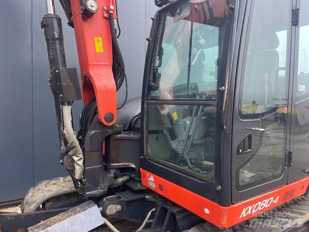 Kubota Kx080-4 中型挖土機/掘鑿機/挖掘機 7t-12t