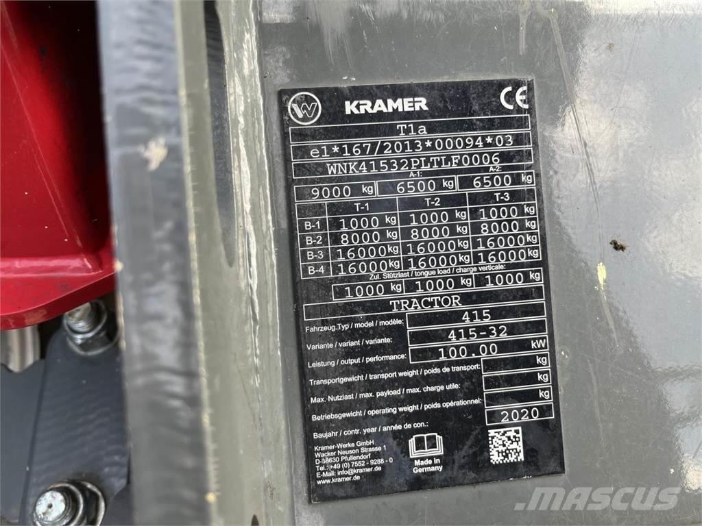Kramer KT356 農業用伸縮臂裝載機