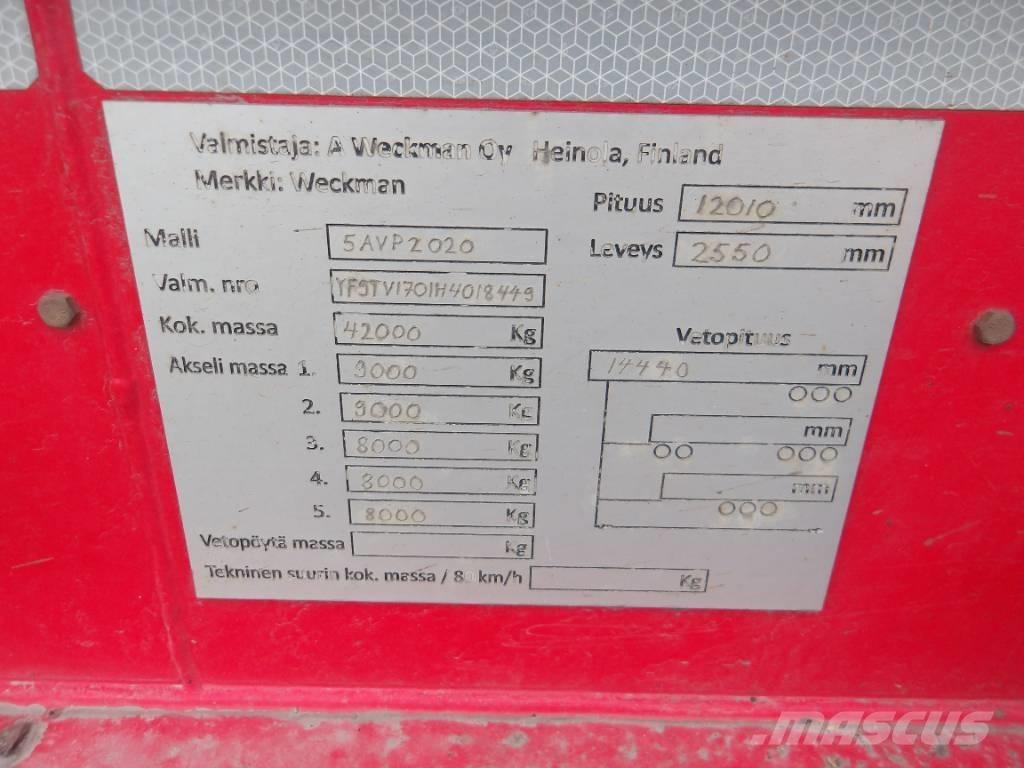 Weckman 5 AVP 木材拖車