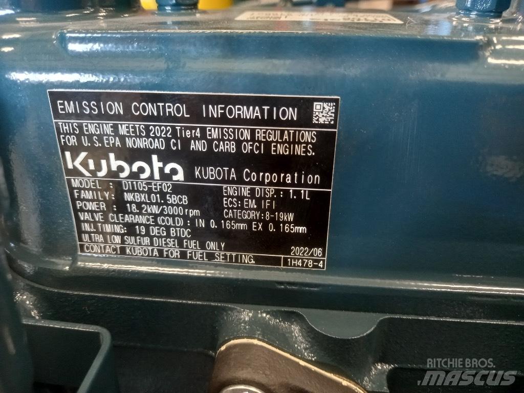 Kubota D 1105 引擎/發動機