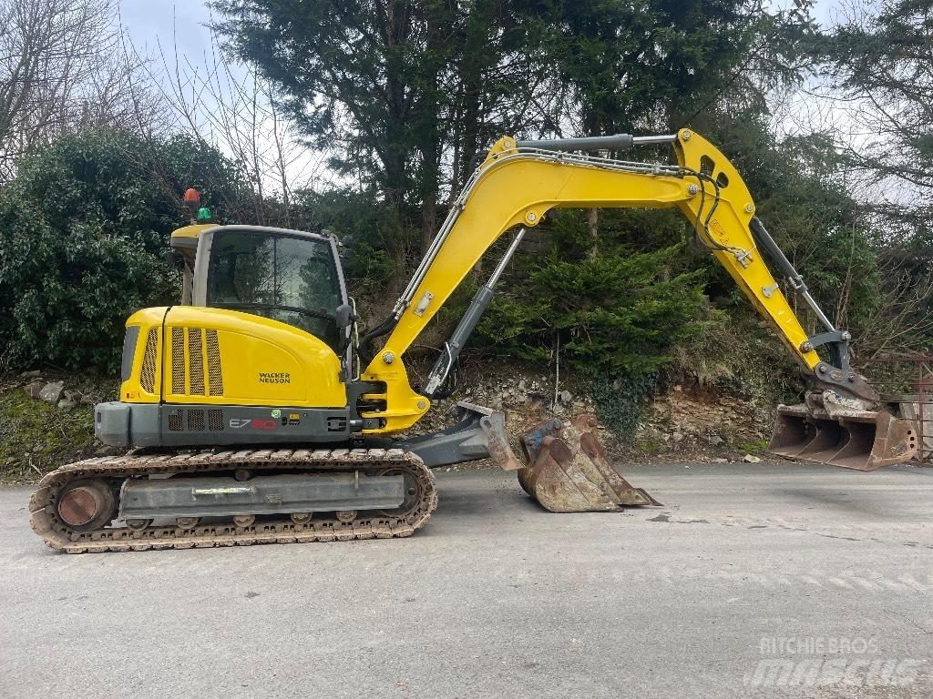 Wacker Neuson EZ 80 中型挖土機/掘鑿機/挖掘機 7t-12t