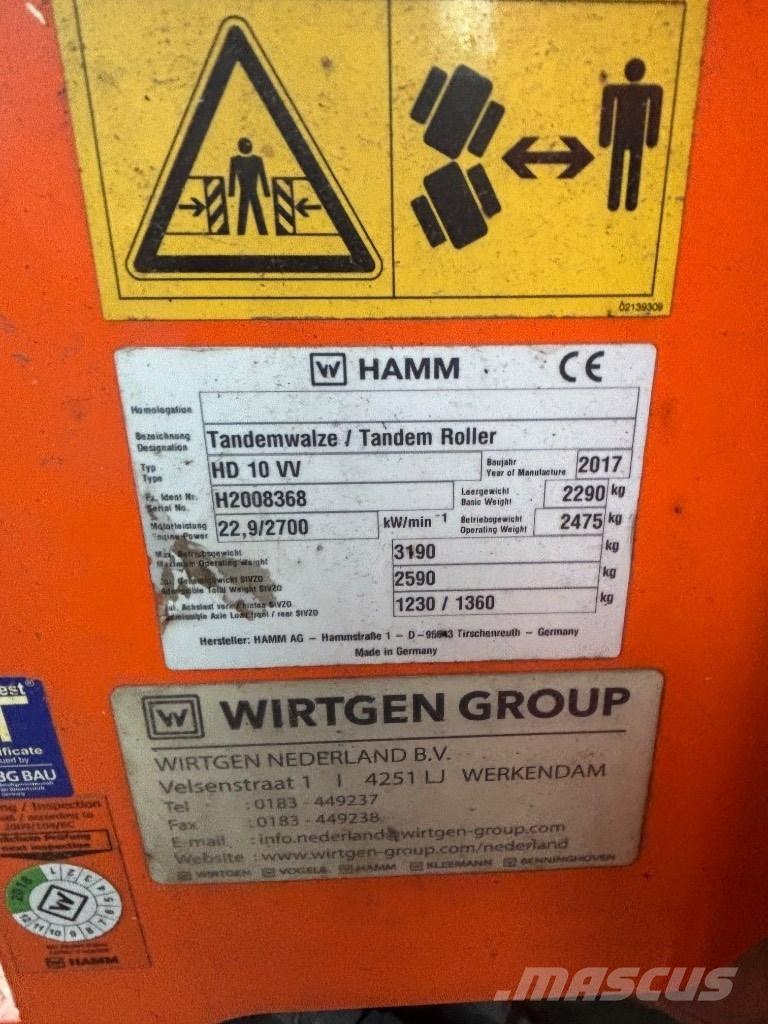 Hamm HD 10 刮土機