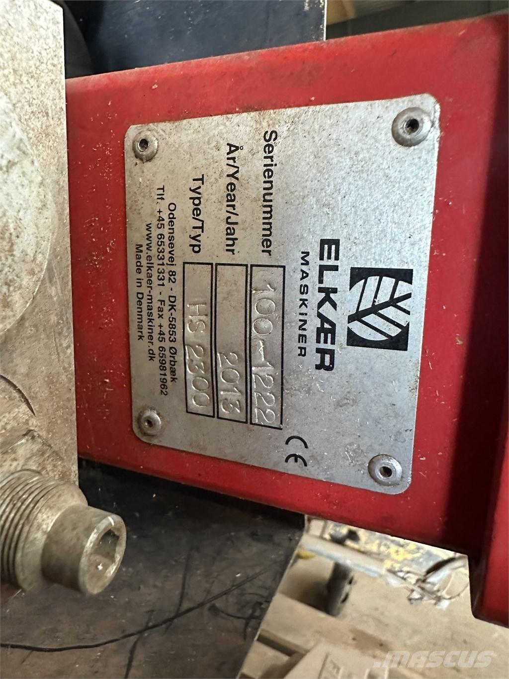 Elkær HS 2300 籬笆切割機