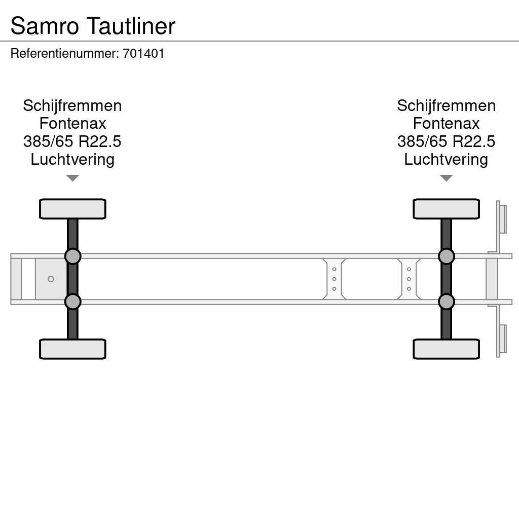 Samro Tautliner 篷布半拖車