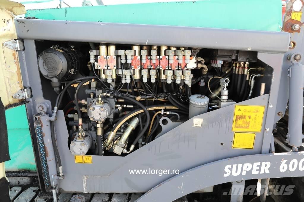 Vögele Super 600 瀝青攤舖機/鋪路機