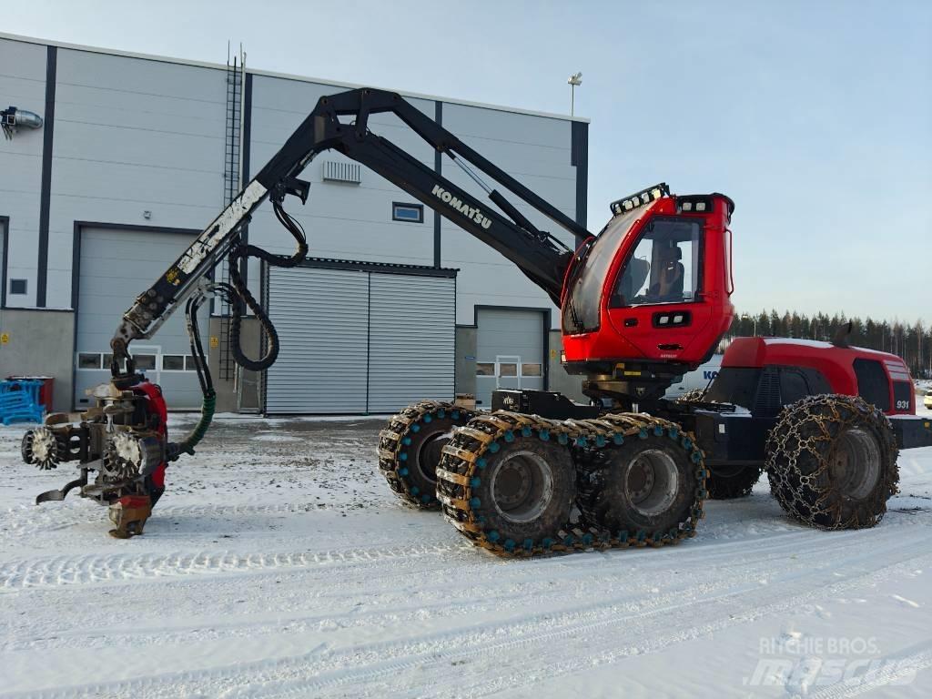 Komatsu 931 收穫機