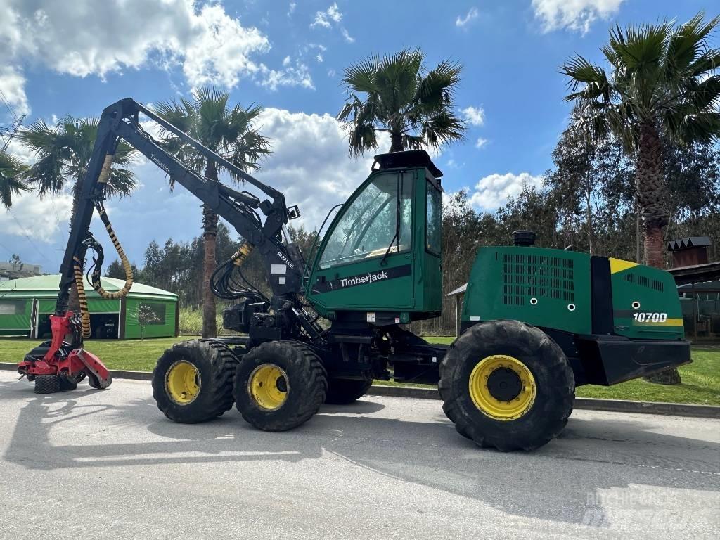 Timberjack 1070D 收穫機