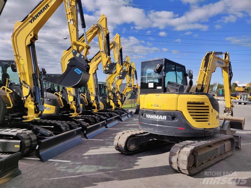 Yanmar Vio 80-1A 中型挖土機/掘鑿機/挖掘機 7t-12t