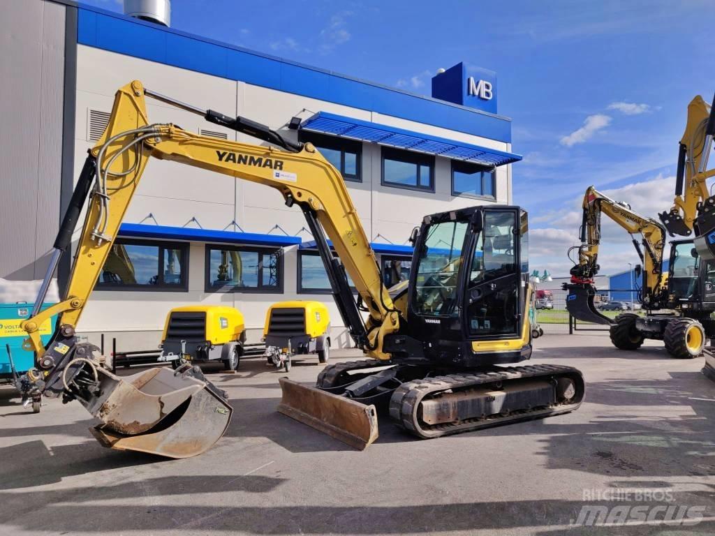 Yanmar Vio 80-1A 中型挖土機/掘鑿機/挖掘機 7t-12t