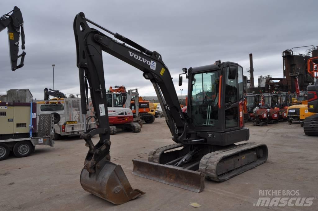 Volvo ECR50F 小型挖土機/掘鑿機<7t(小型挖掘機)