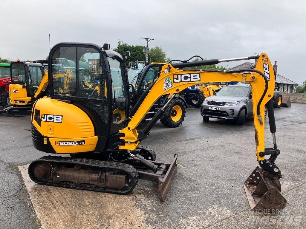 JCB 8026 CTS 小型挖土機/掘鑿機<7t(小型挖掘機)