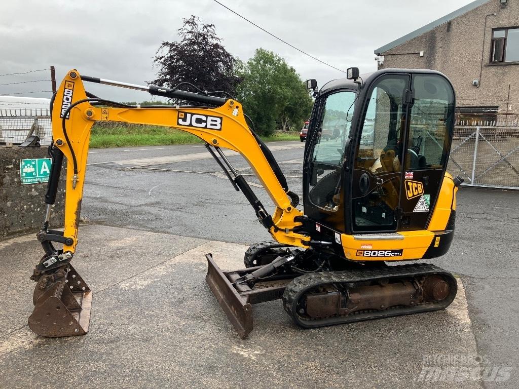 JCB 8026 CTS 小型挖土機/掘鑿機<7t(小型挖掘機)