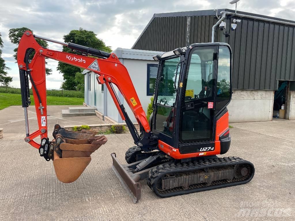 Kubota U 27-4 小型挖土機/掘鑿機<7t(小型挖掘機)