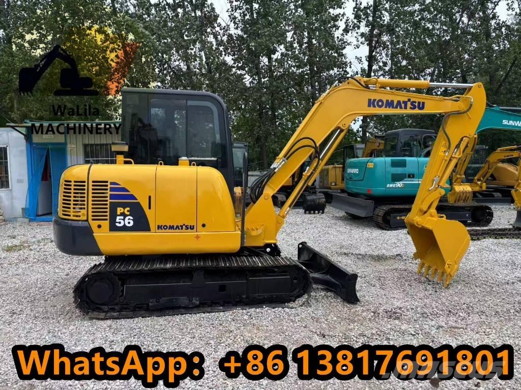 Komatsu PC 56-7 小型挖土機/掘鑿機<7t(小型挖掘機)