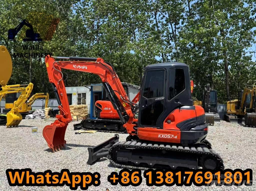 Kubota KX 057-4 小型挖土機/掘鑿機<7t(小型挖掘機)