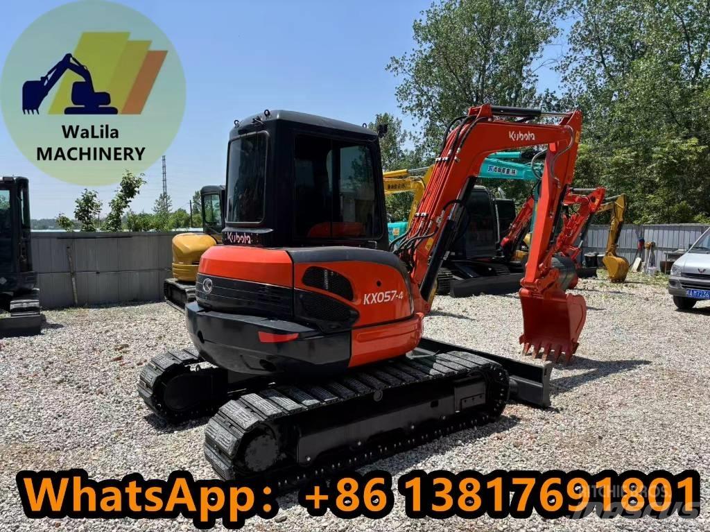 Kubota KX 057-4 小型挖土機/掘鑿機<7t(小型挖掘機)
