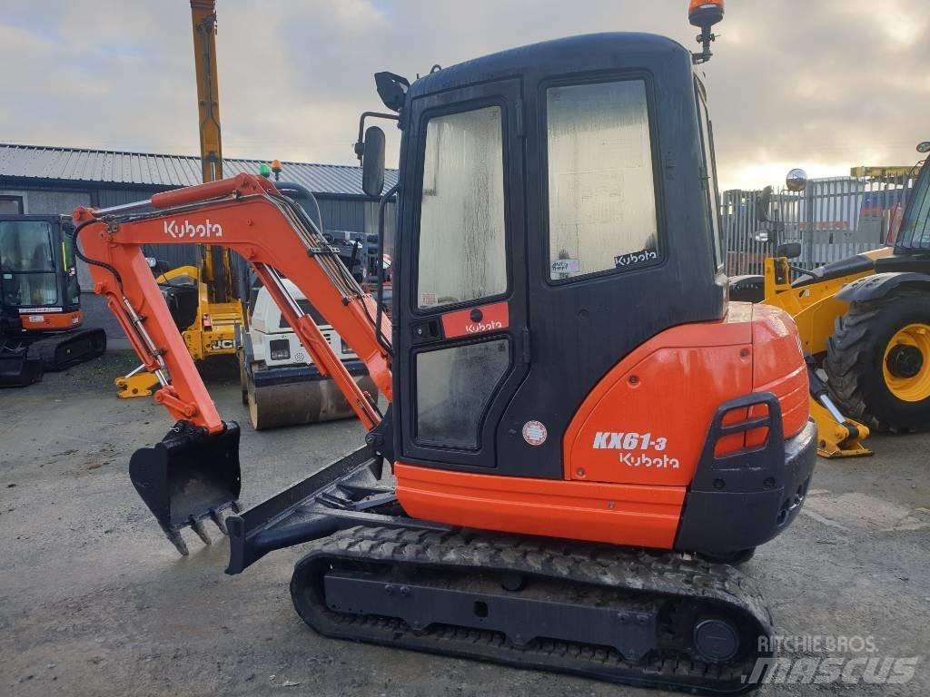 Kubota KX 61-3 小型挖土機/掘鑿機<7t(小型挖掘機)