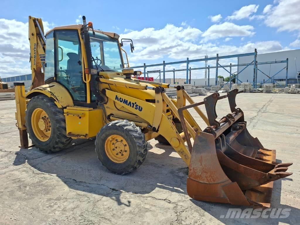 Komatsu WB 91 R 反鏟裝載機