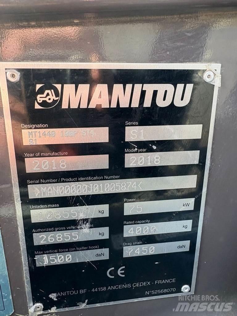 Manitou MT 1440 伸縮臂操作車