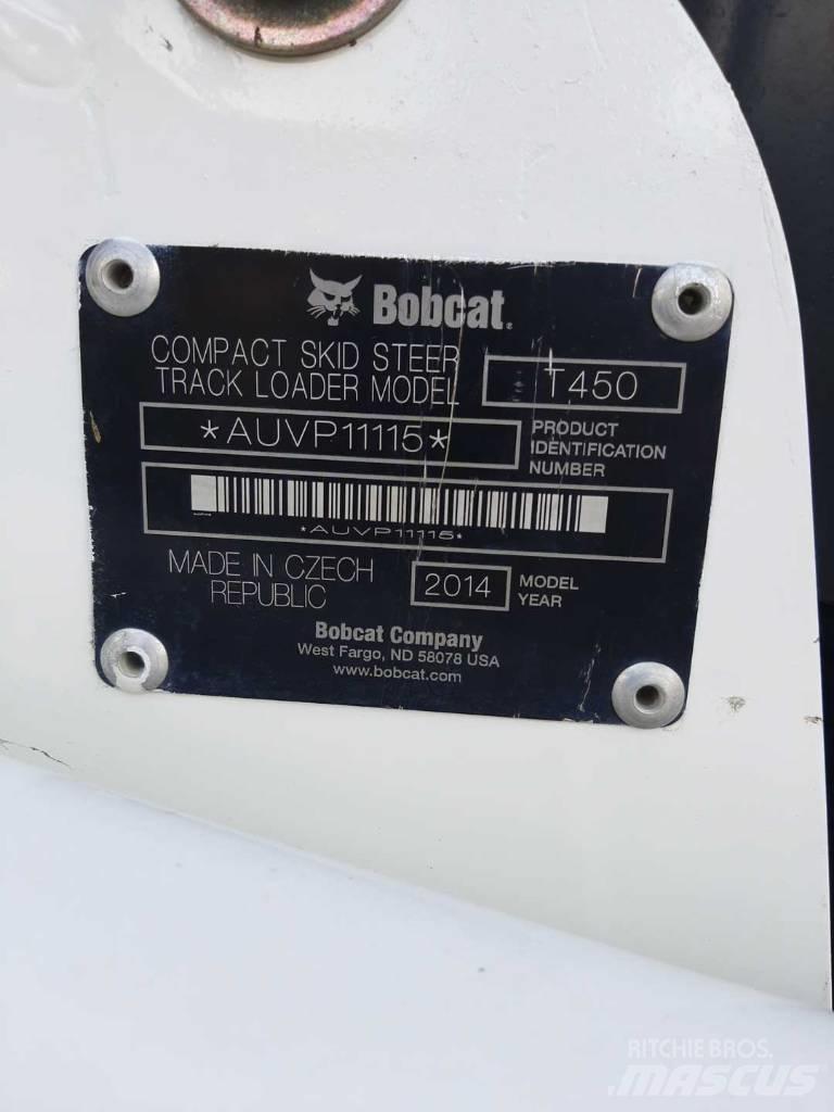 Bobcat T 450 滑移轉向裝載機