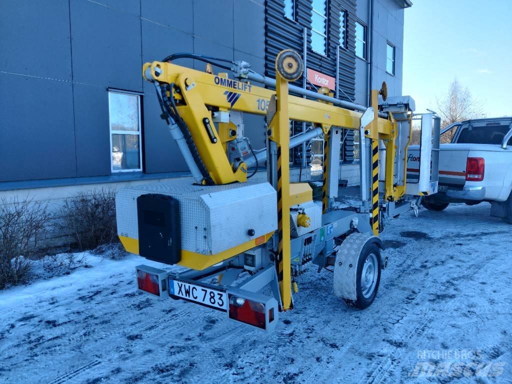 Omme 10,5E Skylift 拖車裝載高空作業平台