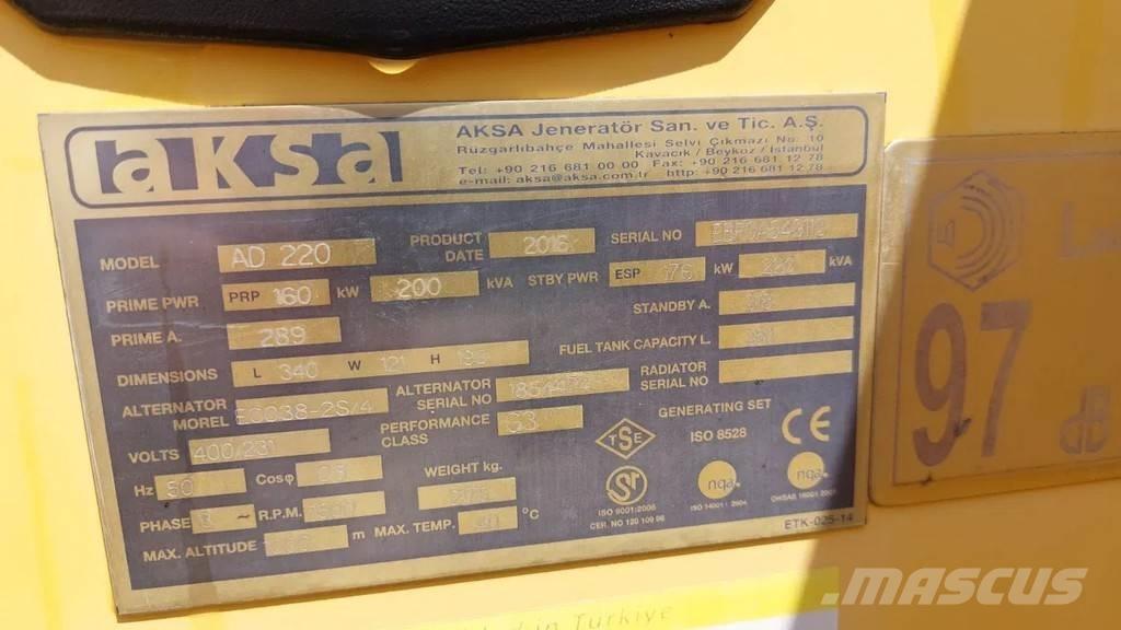 Doosan Aksa AD220 其他發電機