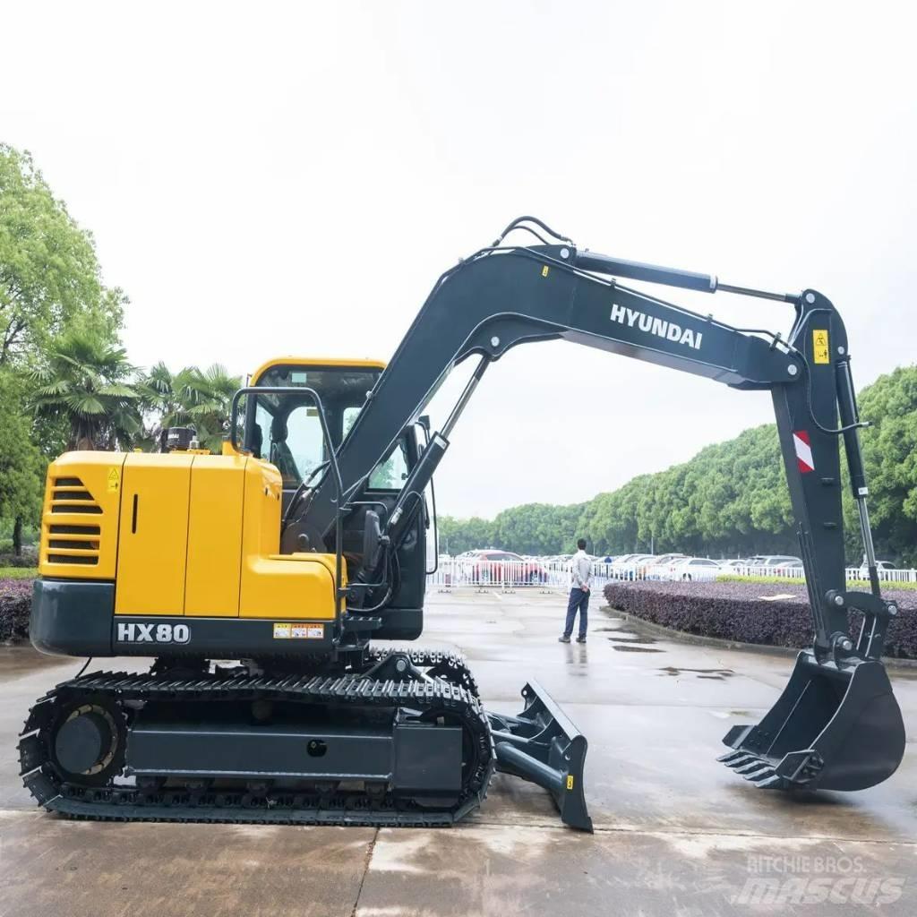Hyundai HX80 履帶式 挖土機/掘鑿機/挖掘機