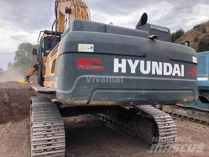 Hyundai HX520L 特殊挖土機/掘鑿機/挖掘機