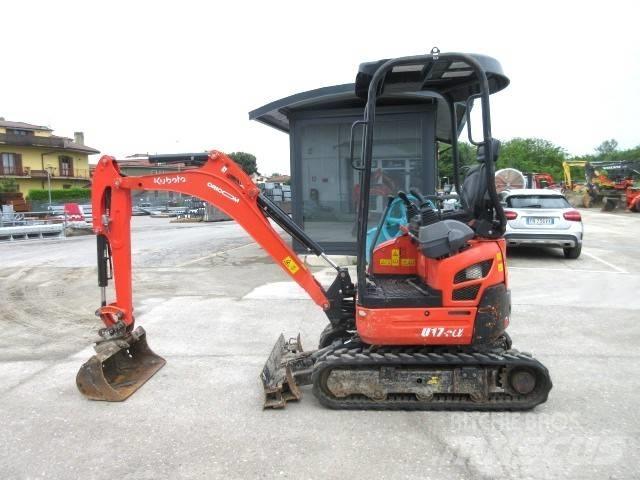 Kubota U 17-3 小型挖土機/掘鑿機<7t(小型挖掘機)