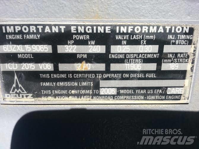Deutz TCD2015V06 其他組件