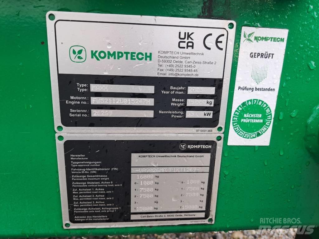 Komptech Maxx 移動式篩選機