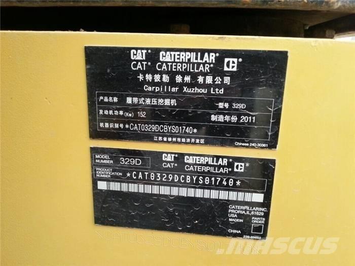 CAT 329 D L 履帶式 挖土機/掘鑿機/挖掘機