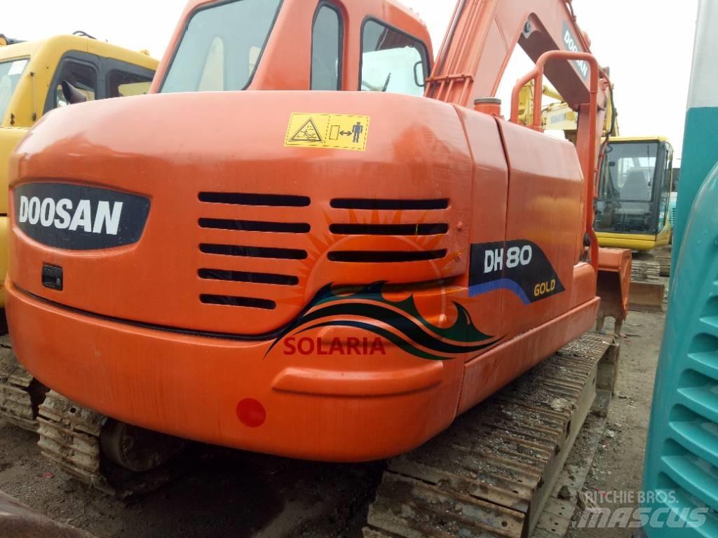 Doosan DH 80 小型挖土機/掘鑿機<7t(小型挖掘機)