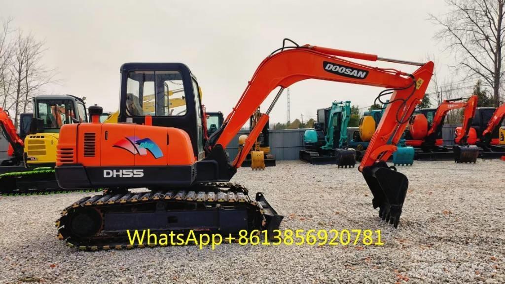 Doosan DH 55 小型挖土機/掘鑿機<7t(小型挖掘機)
