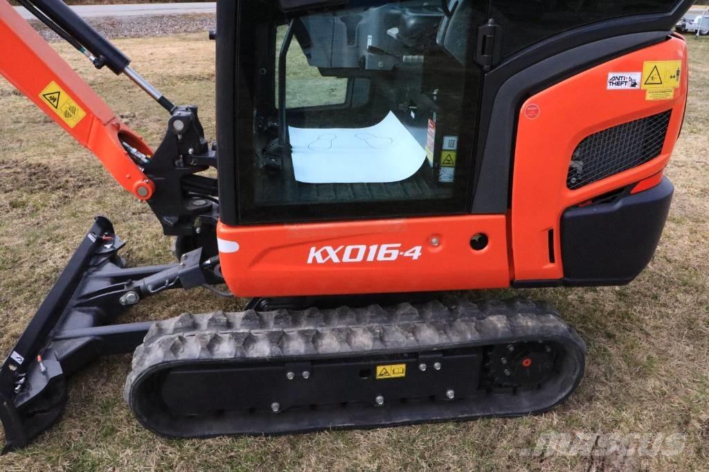 Kubota KX016-4 小型挖土機/掘鑿機<7t(小型挖掘機)