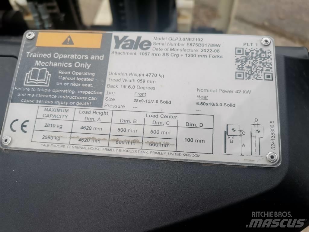 Yale GLP30 N 液化石油氣LPG卡車