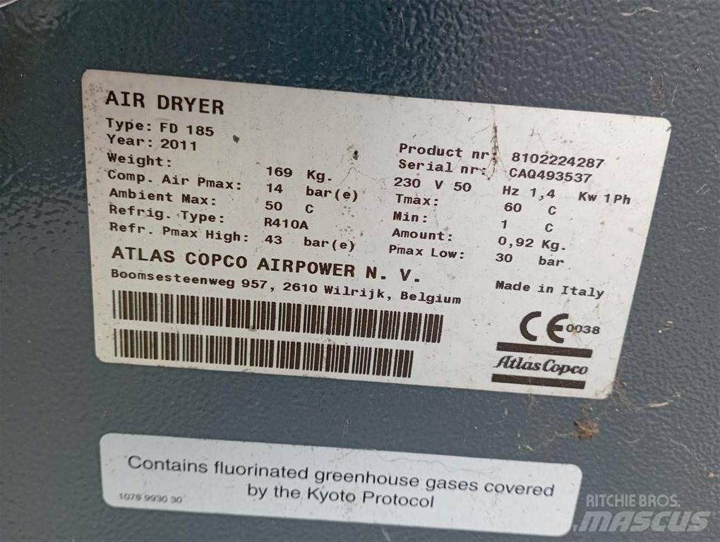 Atlas Copco FD185 壓縮空氣乾燥機
