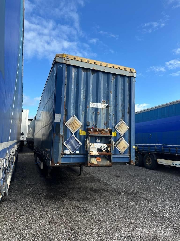 Krone SD serie 6844 篷布拖車