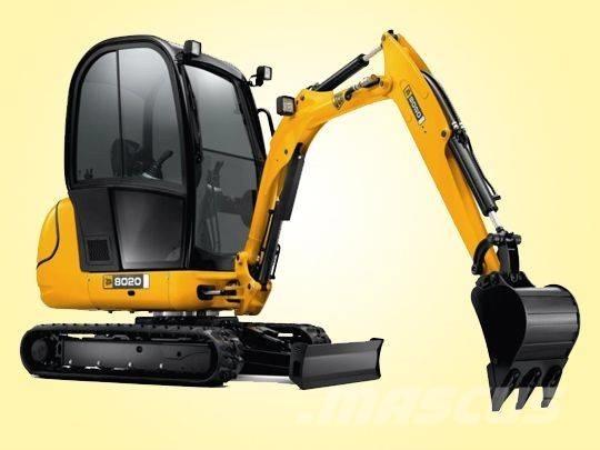 JCB 8020 小型挖土機/掘鑿機<7t(小型挖掘機)