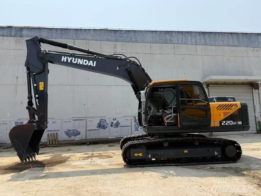Hyundai R220LC-9S 中型挖土機/掘鑿機/挖掘機 7t-12t